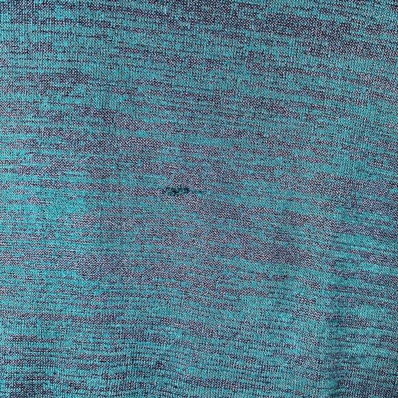 Banana Republic Womens Sweater Green Black Turtleneck Cropped Luxespun Stretch M - Picture 11 of 12